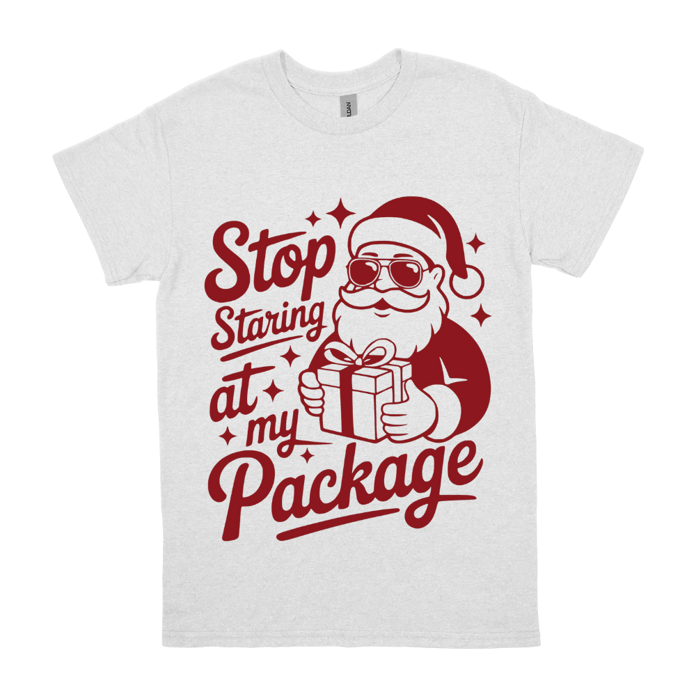 Men's Custom Holiday Humor Tee 9 Designs Available