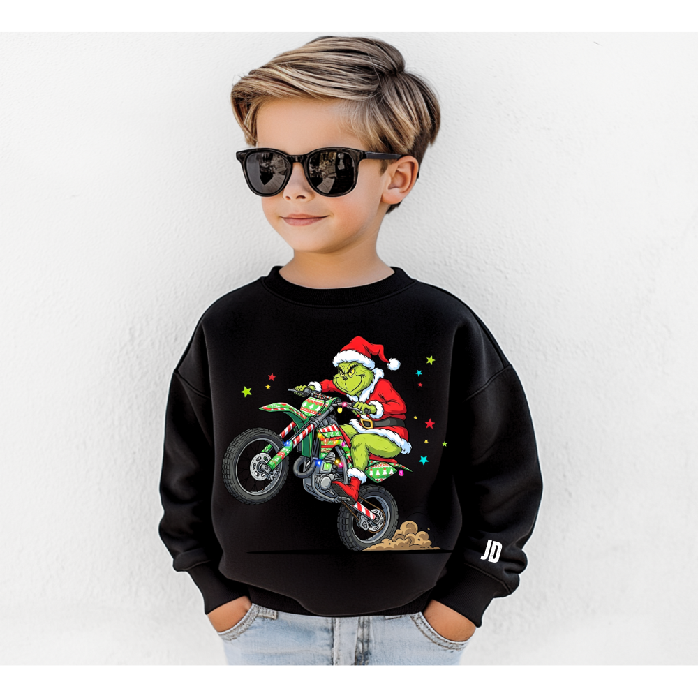Holiday Dirtbike Pullover Hoodie