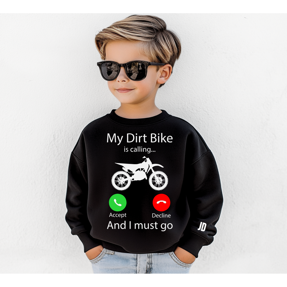 My Dirt Bike is Calling Pullover Hoodie