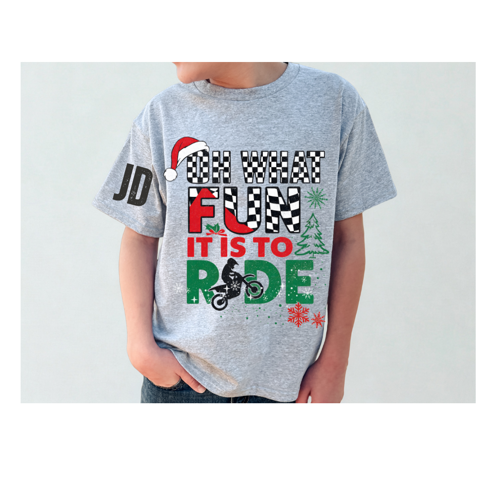 Oh What Fun It Is To Ride Pullover Hoodie