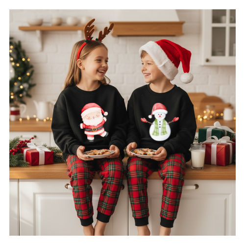 Custom Youth Holiday Crewneck