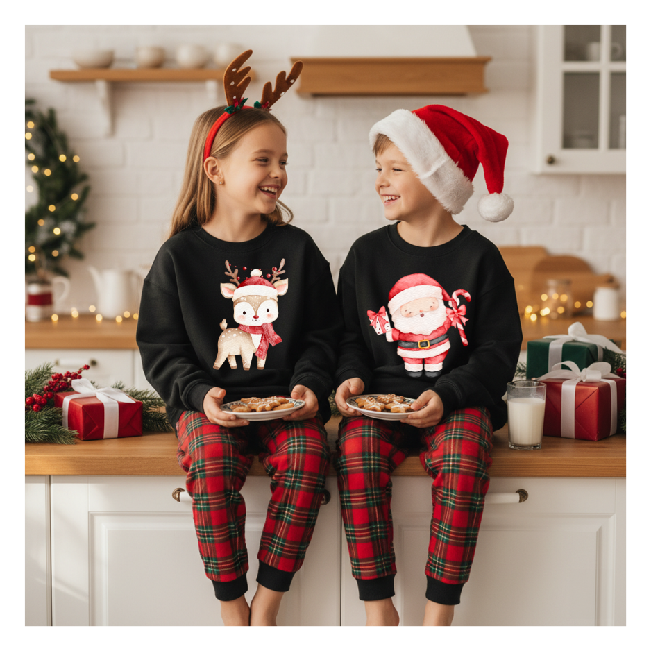 Custom Youth Holiday Crewneck