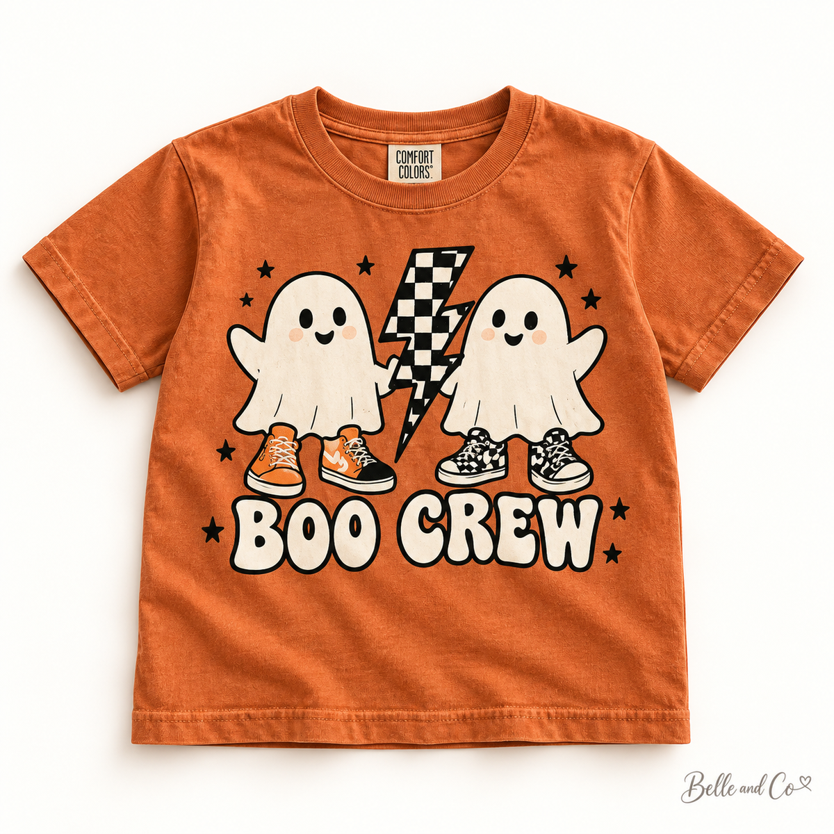 Boo Crew — Youth Comfort Colors Halloween T-Shirt