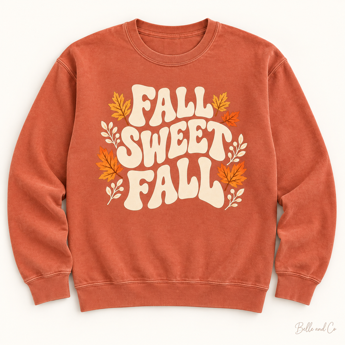 Fall Sweet Fall — Comfort Colors Crewneck Sweatshirt