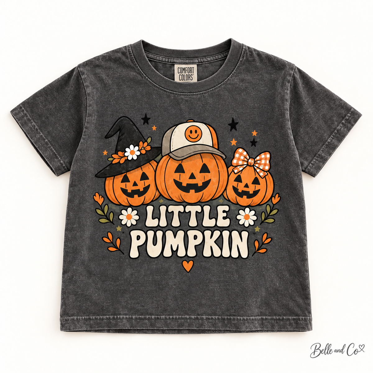 Little Pumpkin — Youth Comfort Colors Halloween T-Shirt