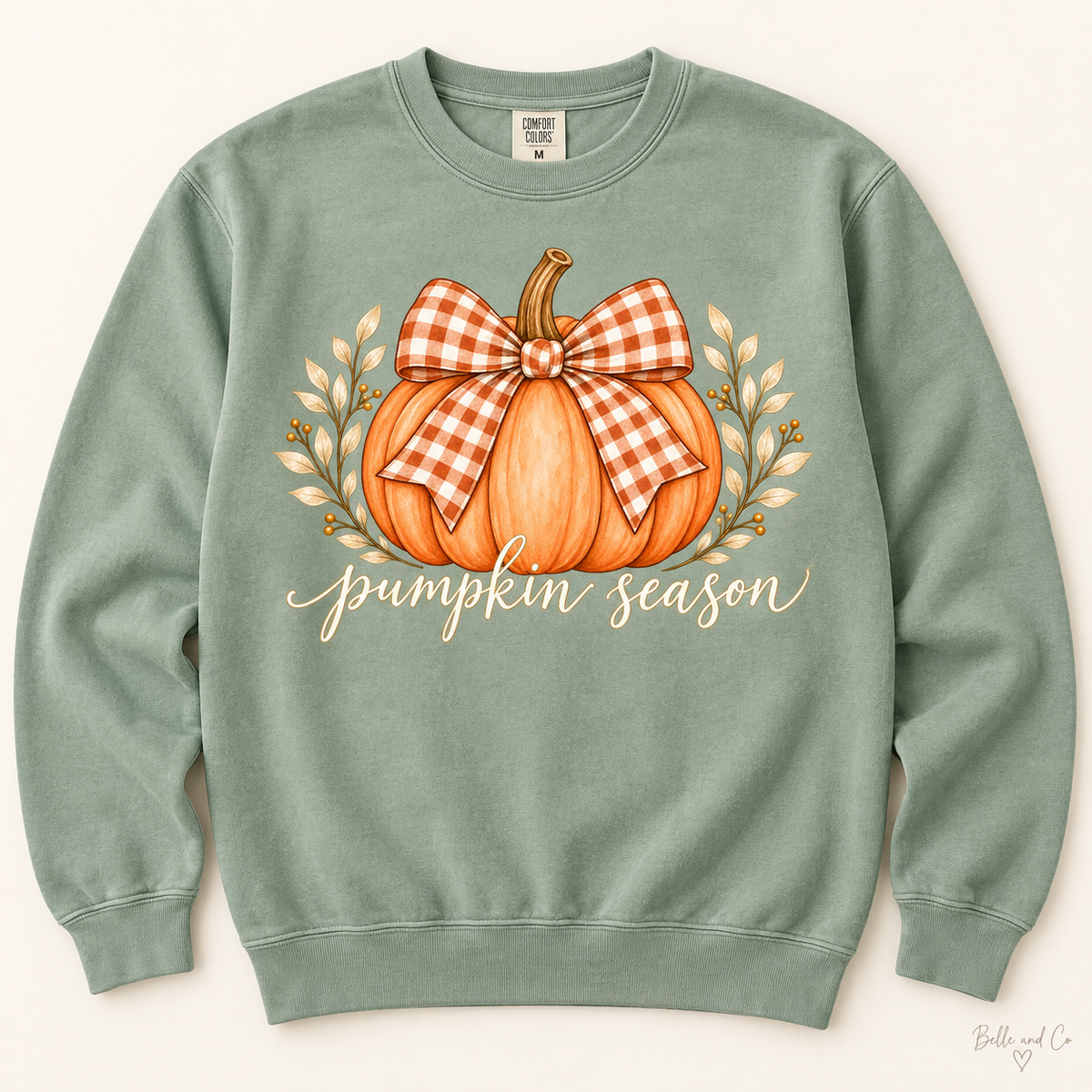 Pumpkin Season — Comfort Colors Crewneck Sweatshirt
