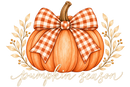Pumpkin Season print artwork for Comfort Colors Crewneck Sweatshirt