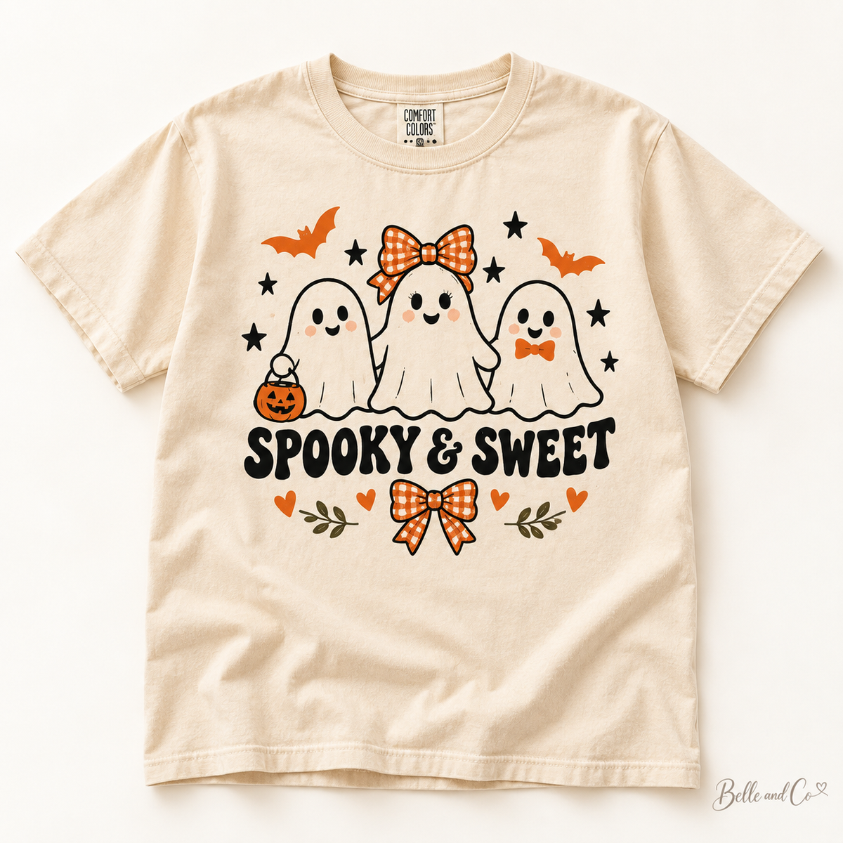 Spooky & Sweet — Adult Comfort Colors Halloween T-Shirt